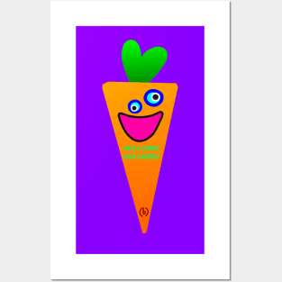 Have a carrot calm yourself Posters and Art